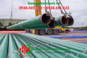 Ống thép bọc nhựa PE
