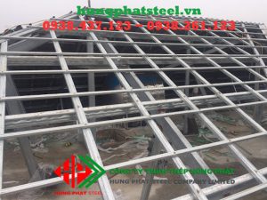 Cách tính khoảng cách thép hộp lợp tôn tiêu chuẩn