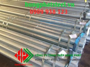 Chiều dài 1 cây ống thép mạ kẽm