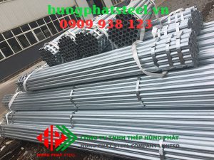 Trọng lượng thép ống tròn mạ kẽm