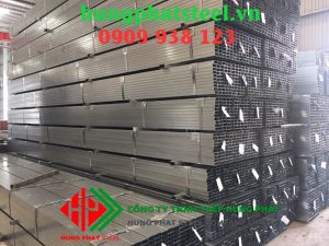 Bảng kích thước trọng lượng sắt hộp kẽm Nam Kim