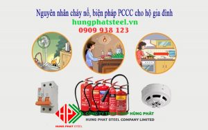 Hướng dẫn đảm bảo an toàn PCCC, phòng chống cháy nổ trong nhà