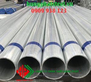 Ống thép đúc mạ kẽm phi 168 DN150 dày 10.97mm