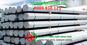 Ống thép mạ kẽm Hòa Phát Phi 21 DN15 độ dày 1.6mm