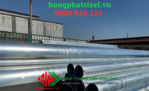 Ống thép mạ kẽm phi 406 DN400 độ dày 21.44mm