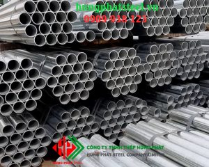 Ống thép mạ kẽm SeAh phi 21 Độ dày: 2,1 – 7,5mm
