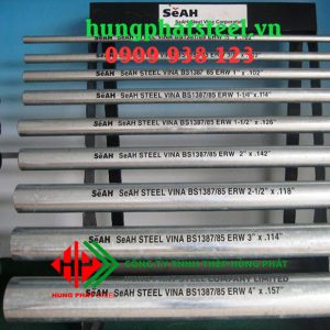 Nơi bán thép ống mạ kẽm SeAh tại Hà Nội, uy tín, chất lượng