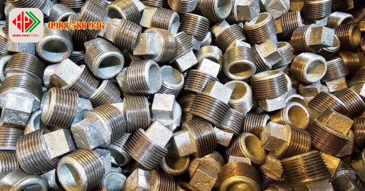 Nút bịt ren mạ kẽm MECH