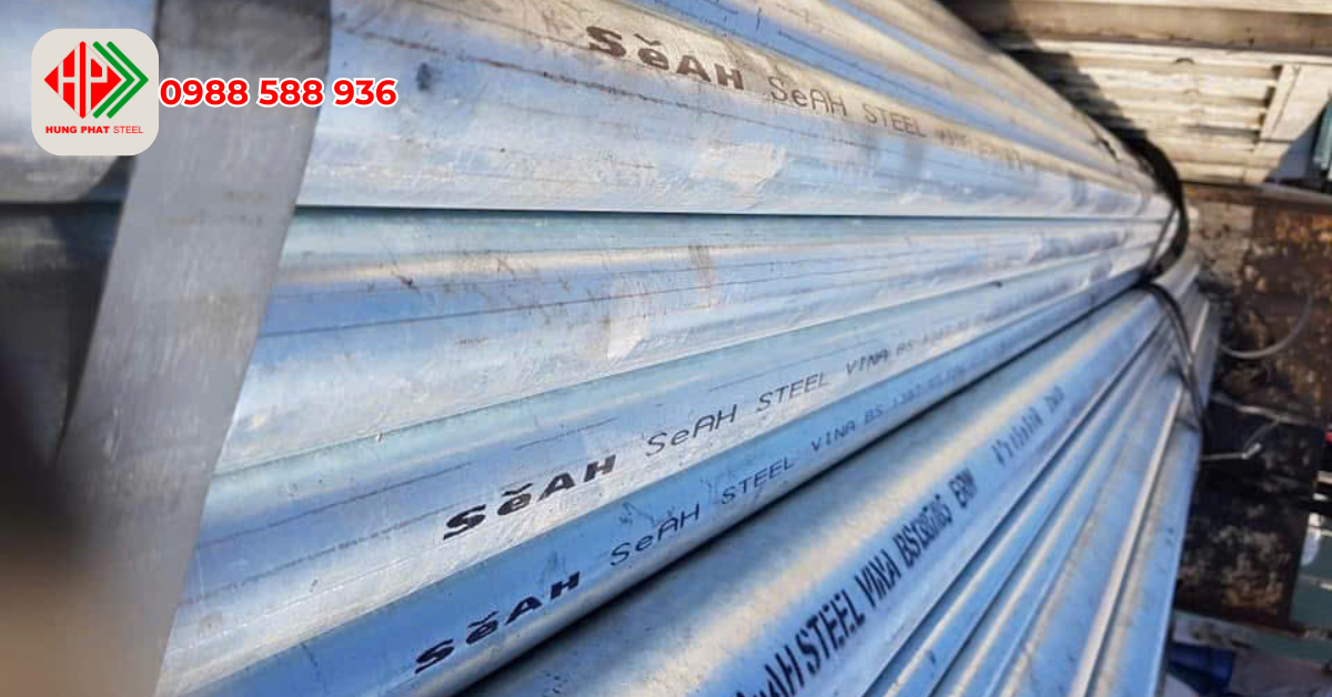 Ống thép mạ kẽm SeAH DN200 (phi 219 x5.56mm)
