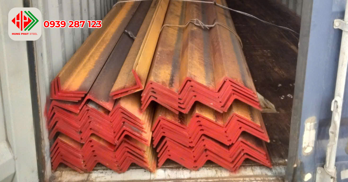 Thép hình V không đều cạnh (V lệch)