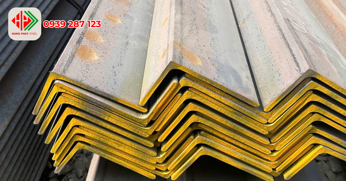 Thép hình V không đều cạnh (V lệch)