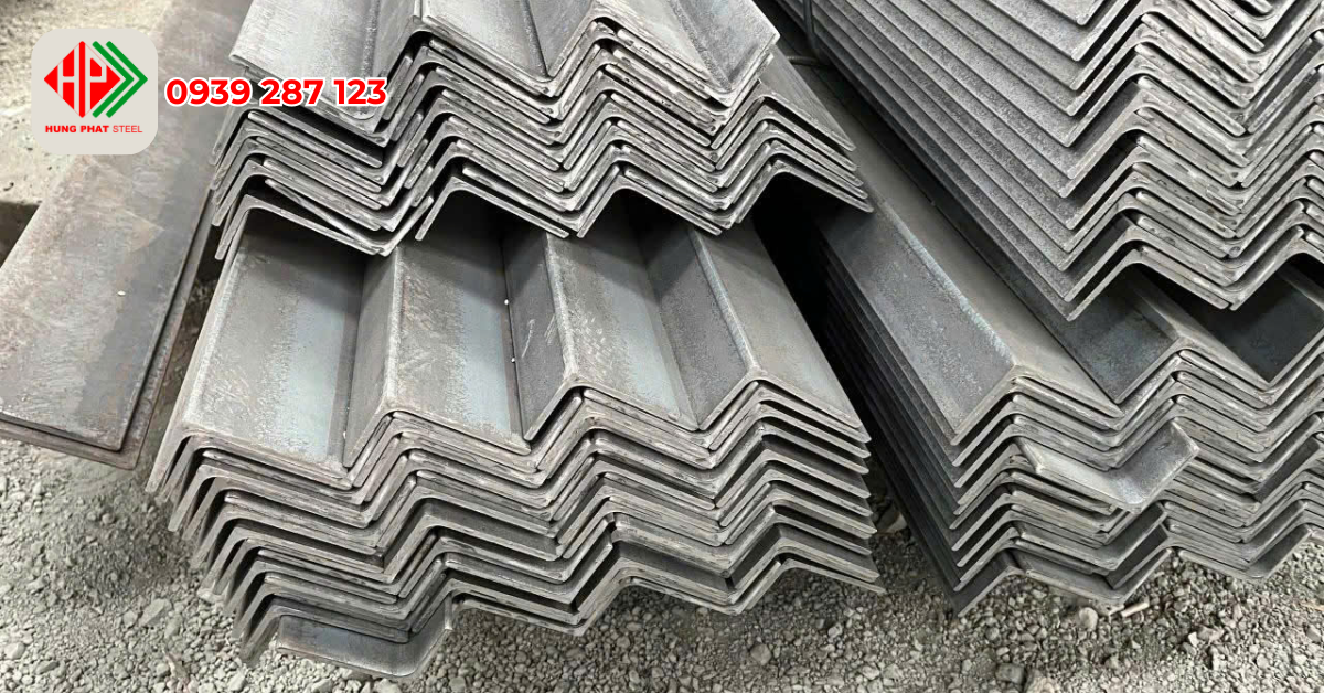 Thép hình V không đều cạnh (V lệch)