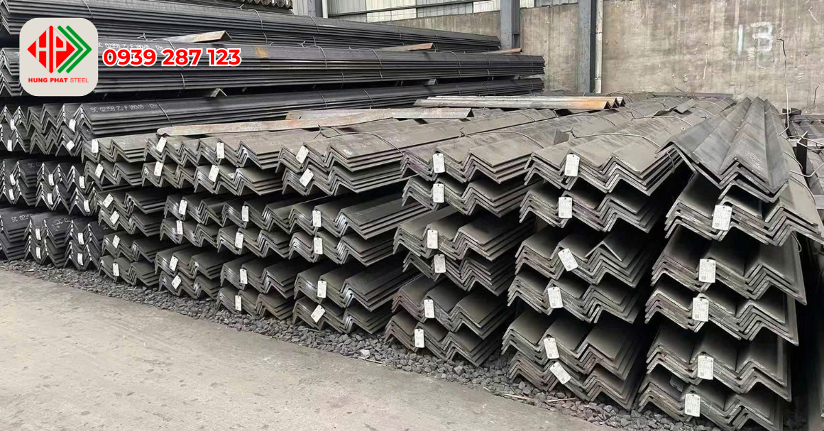 Thép hình V không đều cạnh (V lệch)