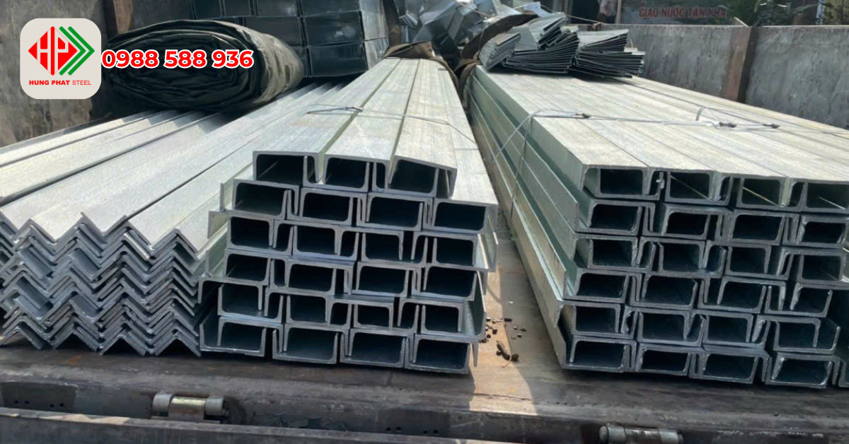 Thép hình mạ kẽm
