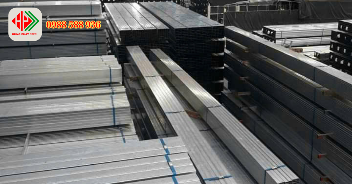 Thép hộp mạ kẽm