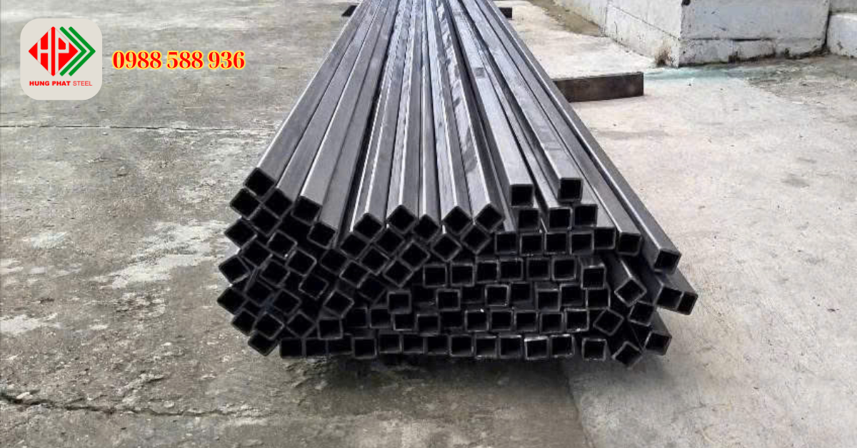 Thép hộp vuông đen 16x16