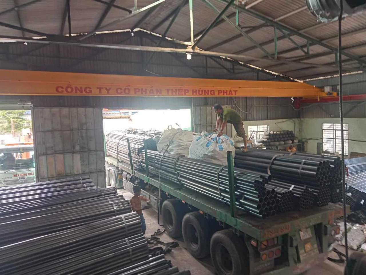 Thép ống tại Long An