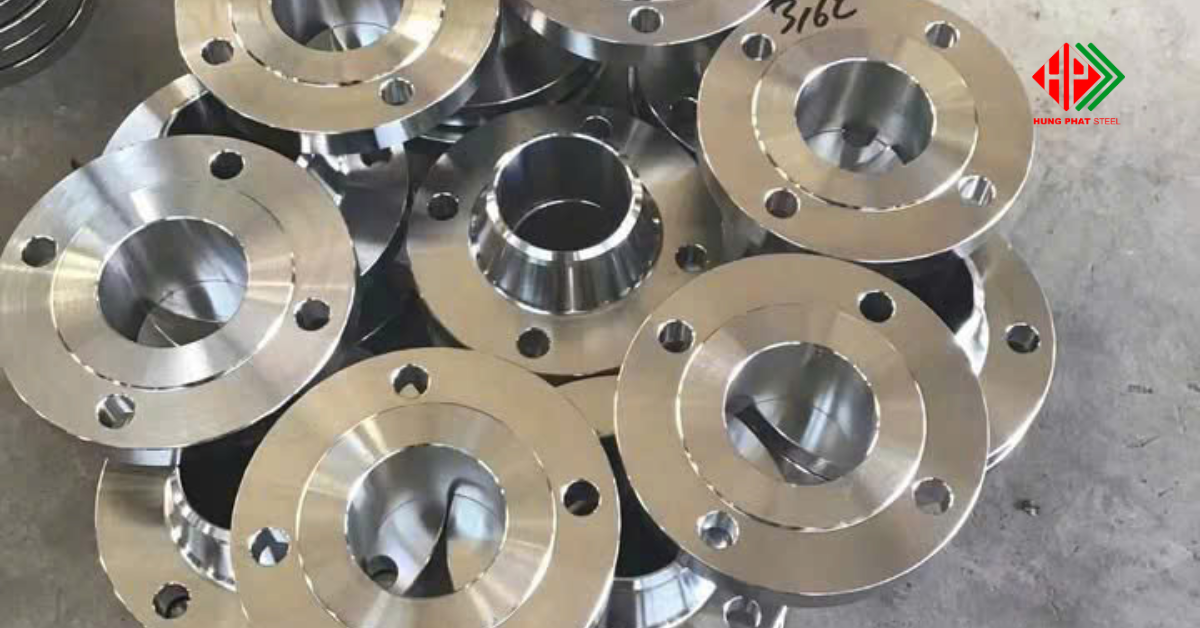 Gia công mặt bích inox