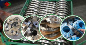 Gia công mặt bích inox