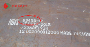 Thép tấm Q345