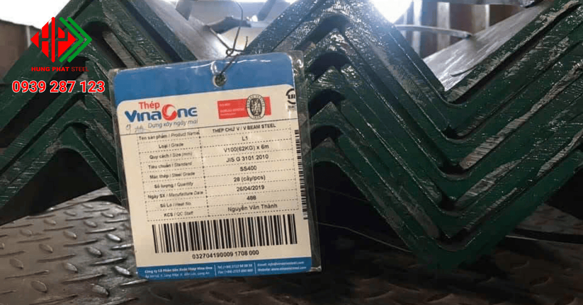 Thép hình V100 Vinaone