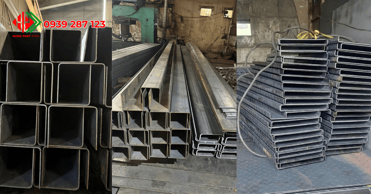 Chấn thép U theo yêu cầu