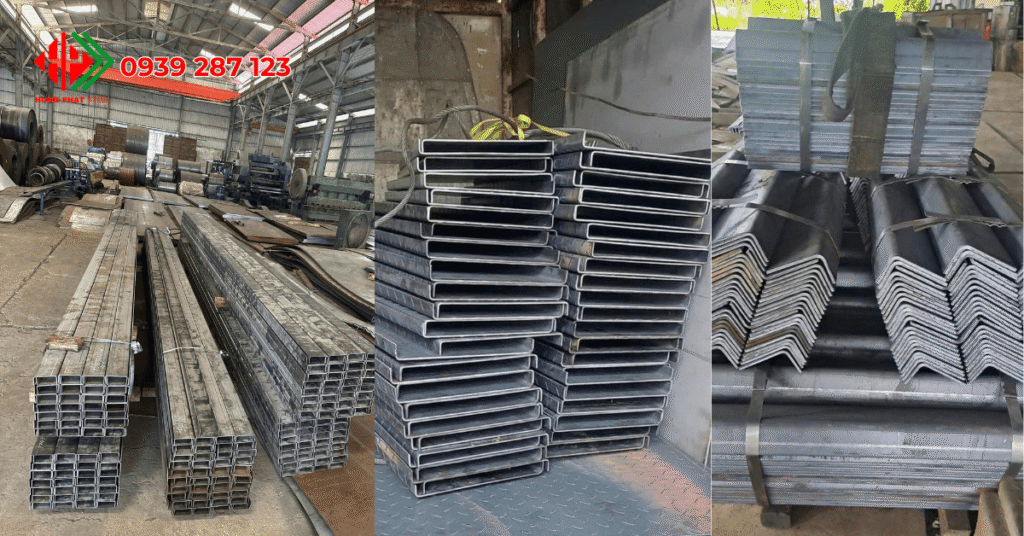 Chấn thép U, V, L, Z theo yêu cầu