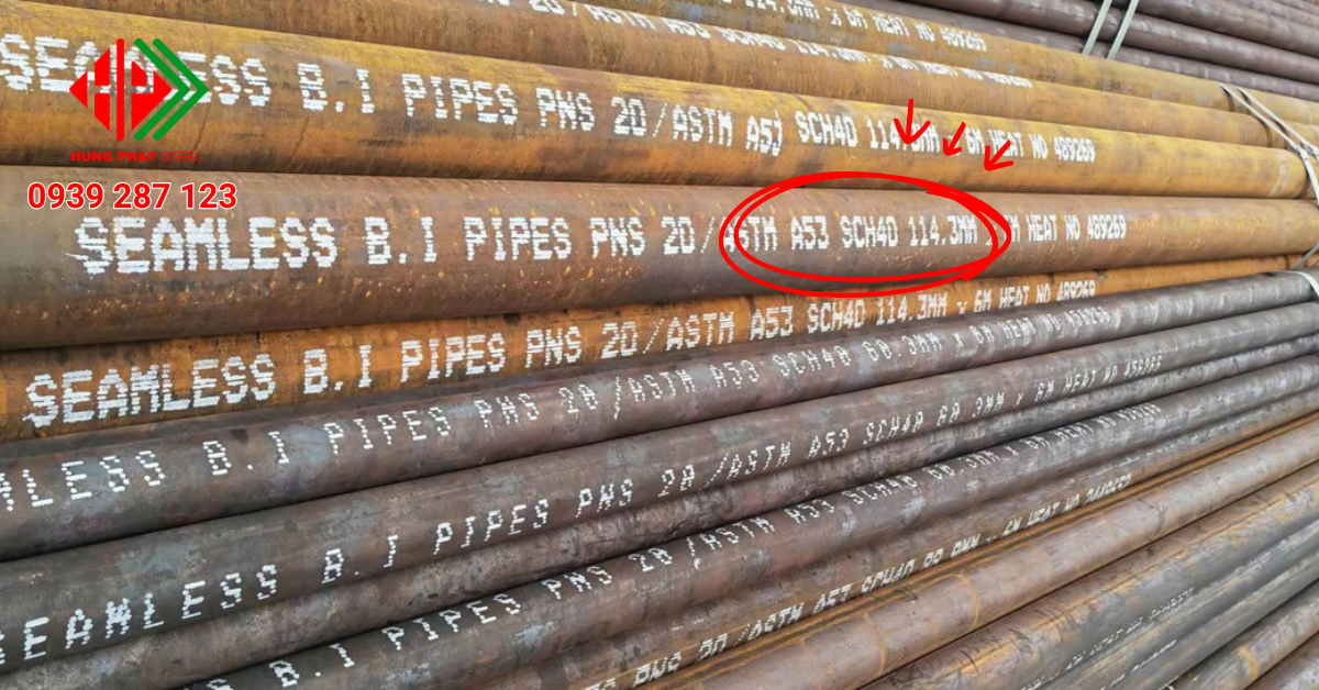 Ống thép đúc SCH40