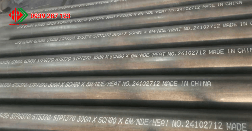 Ống thép đúc SCH80 ASTM A53-A106