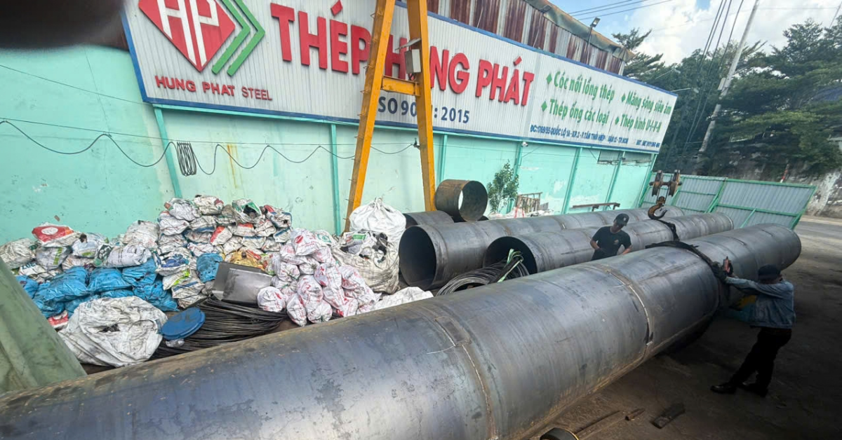Uốn (cuộn) thép tấm theo yêu cầu